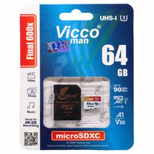 کارت حافظه 64 گیگ ViccoMan 600X