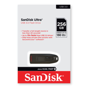 فلش مموری 256 گیگ SanDisk - Ultra